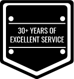 30+ years of excellent service